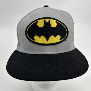 New Era 9 Fifty Snapback Batman The‎ Dark Knight Hat Gray Black Big Logo